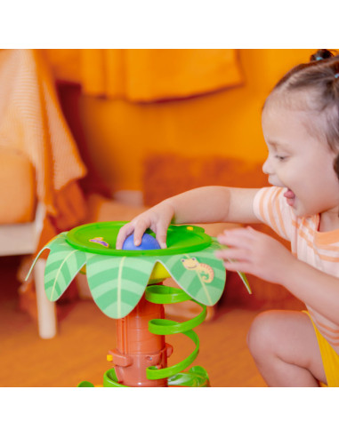 BB-16826,Bright Starts - Jucarie tropicala, "Twirl™ Ball Play Toy"