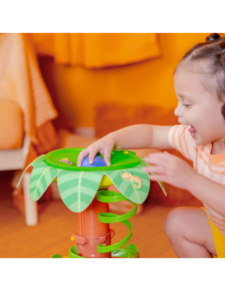BB-16826,Bright Starts - Jucarie tropicala, "Twirl™ Ball Play Toy"