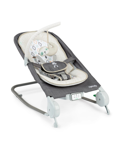 BB-16853,Ingenuity - Balansoar cu functie de masaj Happy Belly Rock-to-Bounce - Parker