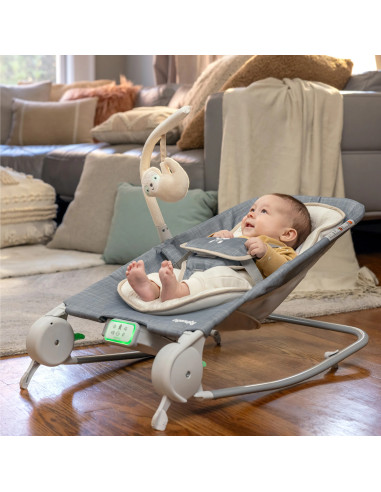 BB-16853,Ingenuity - Balansoar cu functie de masaj Happy Belly Rock-to-Bounce - Parker