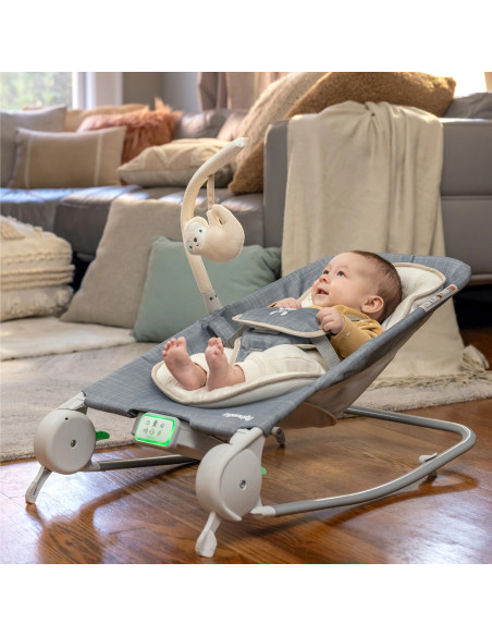 BB-16853,Ingenuity - Balansoar cu functie de masaj Happy Belly Rock-to-Bounce - Parker