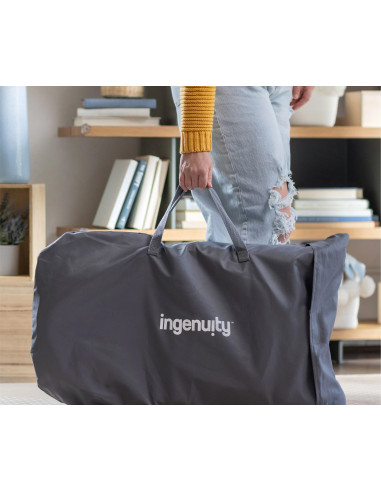 BB-16853,Ingenuity - Balansoar cu functie de masaj Happy Belly Rock-to-Bounce - Parker