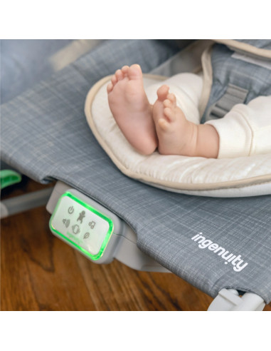BB-16853,Ingenuity - Balansoar cu functie de masaj Happy Belly Rock-to-Bounce - Parker