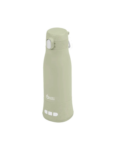 BB-A002104,Babymoov - Moov & Feed Incalzitor de biberoane portabil si reincarcabil, Sage Green