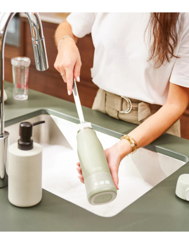 BB-A002104,Babymoov - Moov & Feed Incalzitor de biberoane portabil si reincarcabil, Sage Green