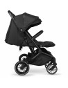 BB-BGO-7901,BabyGo - Carucior pliabil pentru gemeni GoTwice, Black