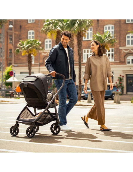 BB-ST18600GRNGL,Nuna - Carucior cu roti pivotante 360° SWIV Granite BB-ST18600GRNGL,Nuna - Carucior cu roti pivotante 360° SWIV Granite