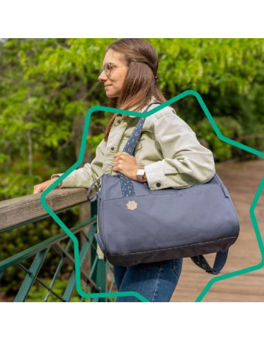 BB-B043043,Badabulle - Geanta pentru scutece Pocketstyle Blue