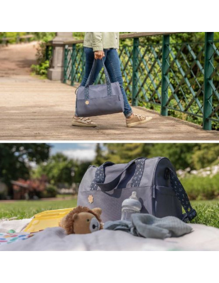 BB-B043043,Badabulle - Geanta pentru scutece Pocketstyle Blue