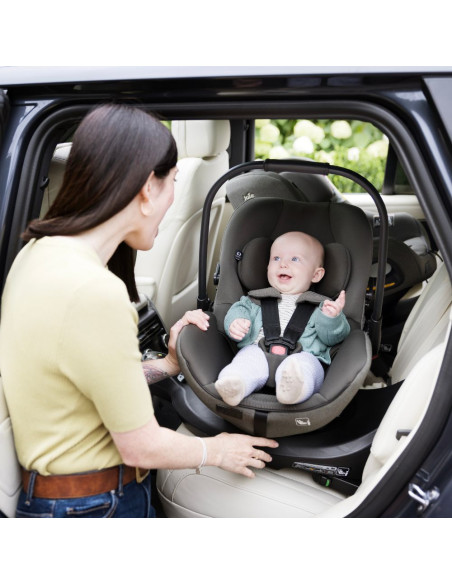 BB-C2322AASDS000,Joie - Scoica auto inclinabila i-Size i-Level Pro Signature Sandstone, 40-87 cm, certificata R129
