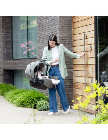 BB-C2322AASDS000,Joie - Scoica auto inclinabila i-Size i-Level Pro Signature Sandstone, 40-87 cm, certificata R129