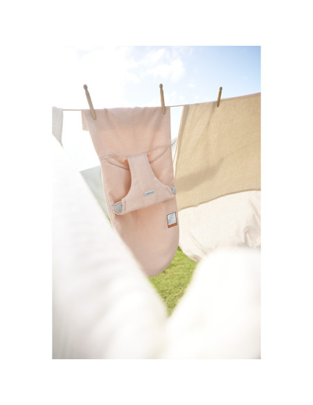 BS-006028A,BabyBjorn - Balansoar Bliss Light Pink din tesatura melange cu aspect Clasic