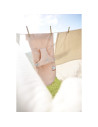 BS-006028A,BabyBjorn - Balansoar Bliss Light Pink din tesatura melange cu aspect Clasic