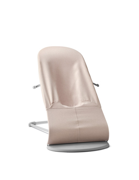 BS-006028A,BabyBjorn - Balansoar Bliss Light Pink din tesatura melange cu aspect Clasic