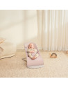 BS-006028A,BabyBjorn - Balansoar Bliss Light Pink din tesatura melange cu aspect Clasic