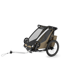 TA10201036,Carucior multisport Thule Chariot Cross 2, Faded Khaki 2
