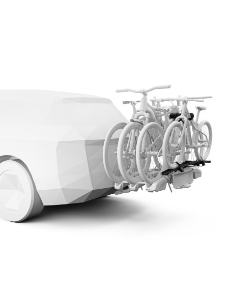 TA945100,Suport biciclete Thule EasyFold 3 cu prindere pe carligul de remorcare - pentru 3 biciclete