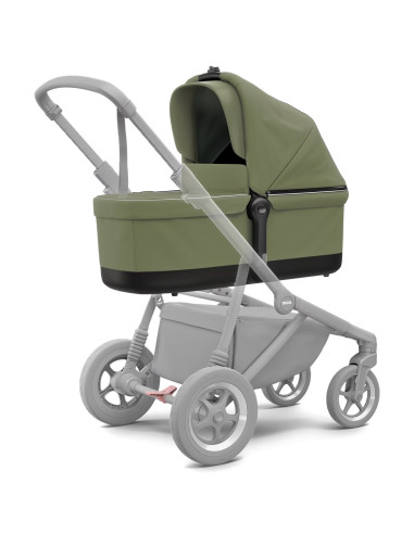 TA11000111,Landou, Thule, Sleek Bassinet, pentru caruciorul Thule Sleek Soft Green