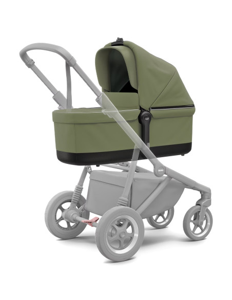 TA11000111,Landou, Thule, Sleek Bassinet, pentru caruciorul Thule Sleek Soft Green