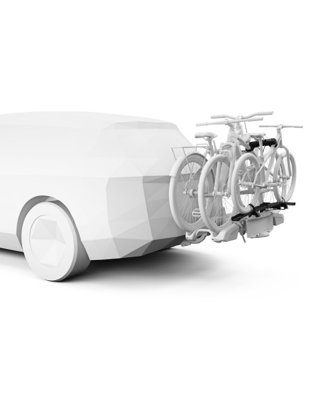 TA944700,Adaptor a 3/4-a bicicleta pentru suportul de biciclete Thule EasyFold 3 cu prindere pe carligul de remorcare