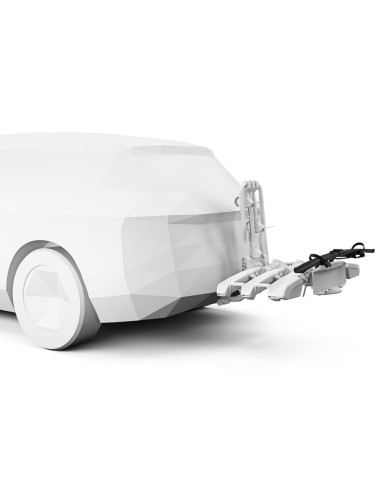 TA944700,Adaptor a 3/4-a bicicleta pentru suportul de biciclete Thule EasyFold 3 cu prindere pe carligul de remorcare