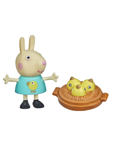 F2179_F2208,Peppa Pig Figurina Prietenii Amuzanti Iepurasul Rebecca 7cm