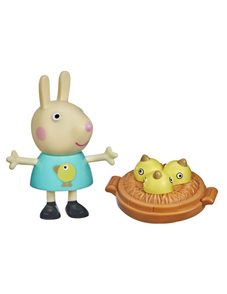 F2179_F2208,Peppa Pig Figurina Prietenii Amuzanti Iepurasul Rebecca 7cm