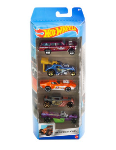 MT1806_HFV90,Set 5 Masini Hot Wheels Exposed Engines