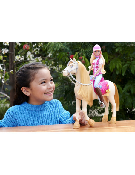 MTHXJ38,Barbie Mysteries Barbie Si Cursa De Cai
