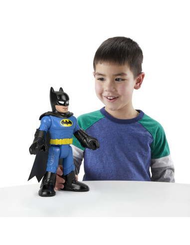 MTGPT41_HXH33,Fisher Price Imaginext Dc Super Friends Figurina Batman Xl Cu Costum Albastru