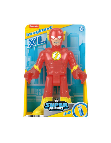 MTGPT41_HXH34,Fisher Price Imaginext Dc Super Friends Figurina Flash Xl