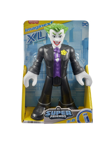 MTGPT41_HXH35,Fisher Price Imaginext Dc Super Friends Figurina Joker Xl