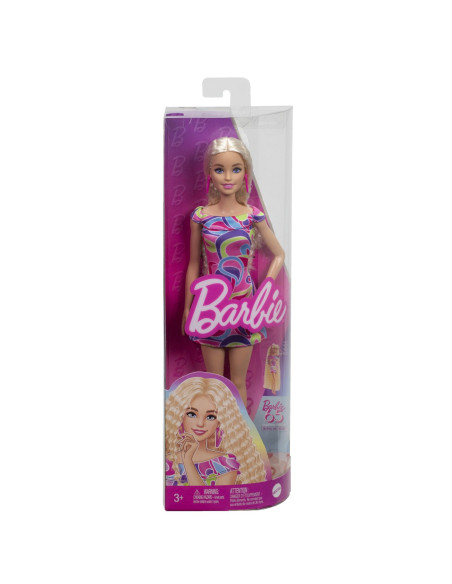 MTHRH20,Papusa Barbie Fashionista Cu Par Blond Ondulat