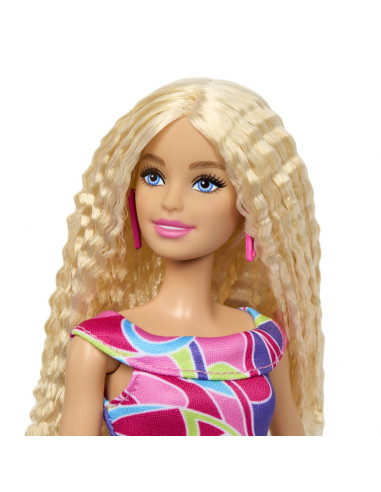 MTHRH20,Papusa Barbie Fashionista Cu Par Blond Ondulat