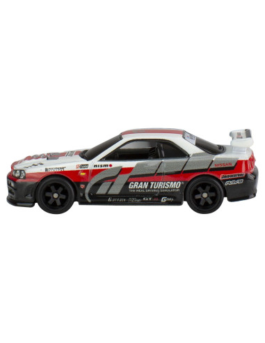 MTHXD63_HKC28,Hot Wheels Pop Culture Masinuta Metalica Gran Turismo Nissan Skyline Gt R Scara 1:64