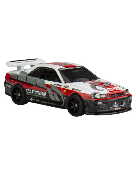 MTHXD63_HKC28,Hot Wheels Pop Culture Masinuta Metalica Gran Turismo Nissan Skyline Gt R Scara 1:64
