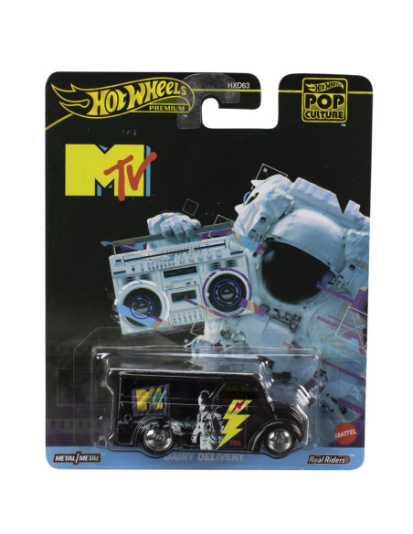 MTHXD63_HVJ44,Hot Wheels Pop Culture Masinuta Metalica Dairy Delivery Mtv Scara 1:64