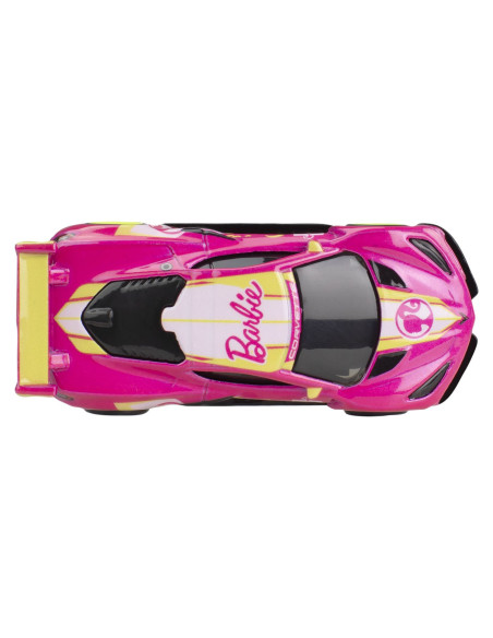 MTHXD63_HVJ51,Hot Wheels Pop Culture Masinuta Metalica Barbie 65 Corvette C8 R Scara 1:64
