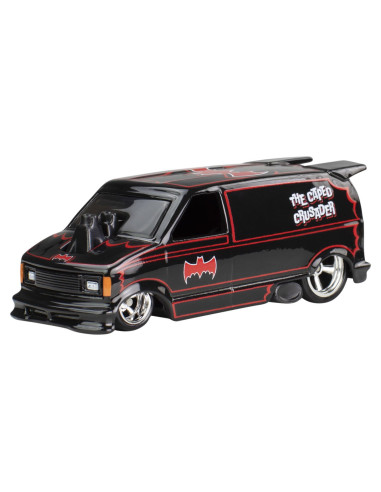 MTHXD63_HVJ48,Hot Wheels Pop Culture Masinuta Metalica Batman Chevy 1985 Astro Van Scara 1:64