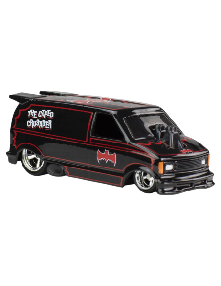 MTHXD63_HVJ48,Hot Wheels Pop Culture Masinuta Metalica Batman Chevy 1985 Astro Van Scara 1:64