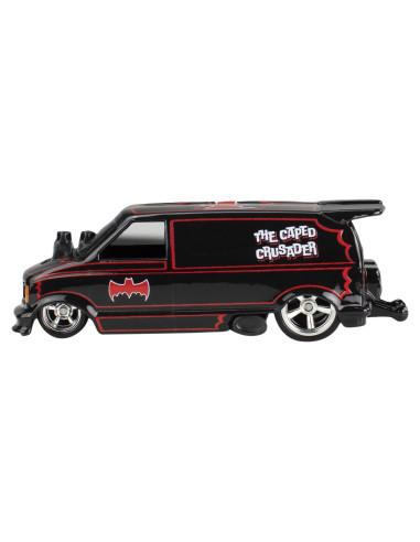 MTHXD63_HVJ48,Hot Wheels Pop Culture Masinuta Metalica Batman Chevy 1985 Astro Van Scara 1:64