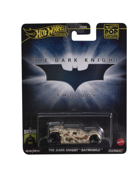 MTHXD63_HXD97,Hot Wheels Pop Culture Masinuta Metalica The Dark Knight Batmobile Scara 1:64