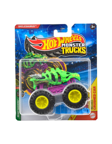 MTFYJ44_JDP95,Hot Wheels Monster Truck Masinuta Skelesaurus Scara 1:64