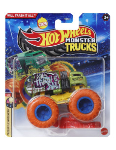 MTFYJ44_JCF04,Hot Wheels Monster Truck Masinuta Will Trash It All Scara 1:64