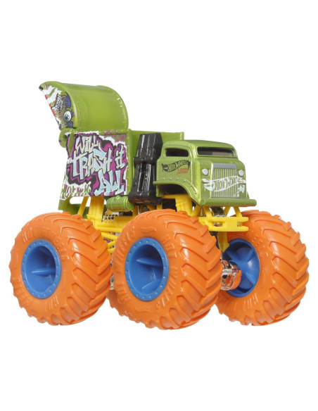 MTFYJ44_JCF04,Hot Wheels Monster Truck Masinuta Will Trash It All Scara 1:64