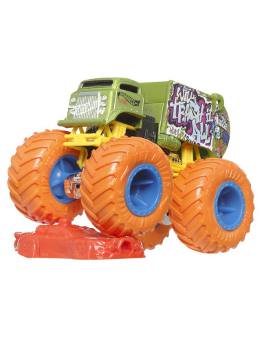 MTFYJ44_JCF04,Hot Wheels Monster Truck Masinuta Will Trash It All Scara 1:64