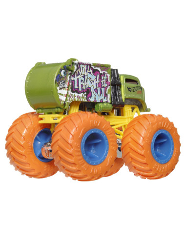 MTFYJ44_JCF04,Hot Wheels Monster Truck Masinuta Will Trash It All Scara 1:64