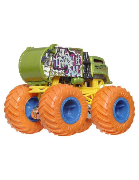MTFYJ44_JCF04,Hot Wheels Monster Truck Masinuta Will Trash It All Scara 1:64