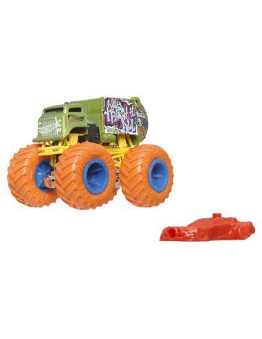 MTFYJ44_JCF04,Hot Wheels Monster Truck Masinuta Will Trash It All Scara 1:64