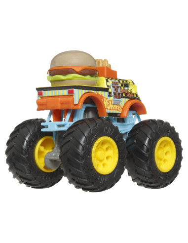 MTFYJ44_JCD81,Hot Wheels Monster Truck Masinuta Buns Of Steel Scara 1:64